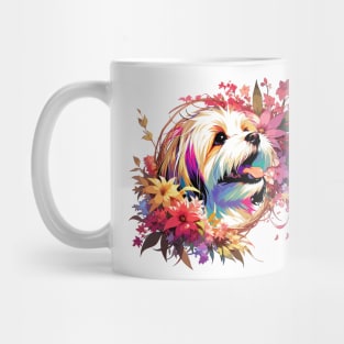 Havanese Joyful Portrait, A Mother's Day Dog Mom Gift Mug